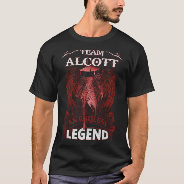Team ALCOTT - Ein endloses LEGEND T-Shirt (Vorderseite)