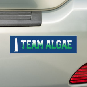 Team Algae Reflecting Pool Lustige Anti-Trump Autoaufkleber