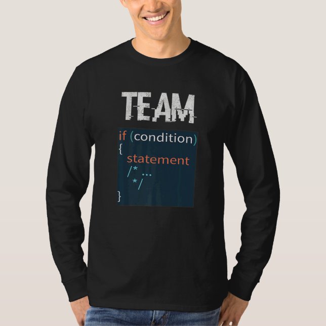 Team Allman demonstriert Programmiersoftware-Entwi T-Shirt (Vorderseite)