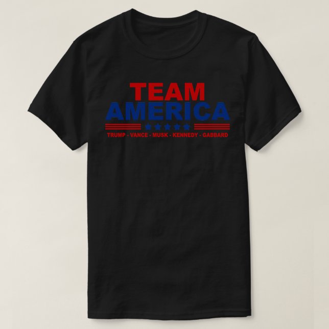Team America Vance Musk Kennedy Gabbard Phone Case T-Shirt (Design vorne)