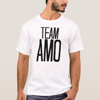 Team-Amo-T - Shirt im Weiß