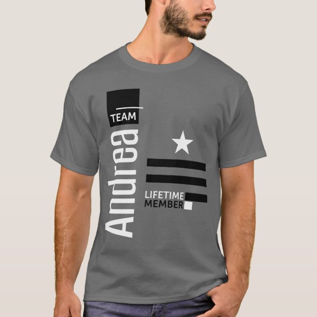 Team Andrea T-Shirt (Vorderseite)