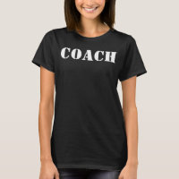 TEAM APPAREL - COACH "TEAM CUSTOMIZABLE"