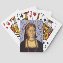 Team Aragon - Königin Catherine von Aragon Spielkarten