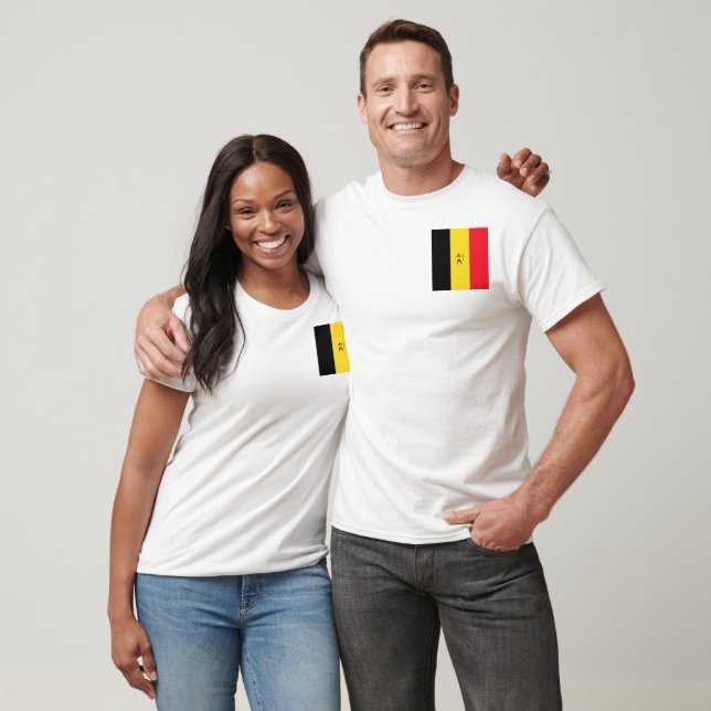 Team Archery Belgien T-Shirt (Unisex)