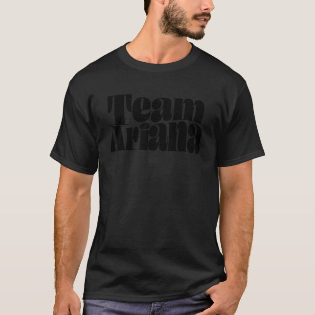 TEAM ARIANA Retro Wavy VPR T-Shirt (Vorderseite)