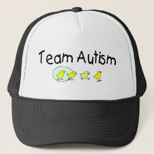 Team-Autismus (Küken) Truckerkappe