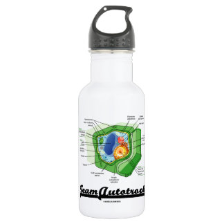 Team Autotroph (Pflanzen-Zellen-Biologie) Trinkflasche