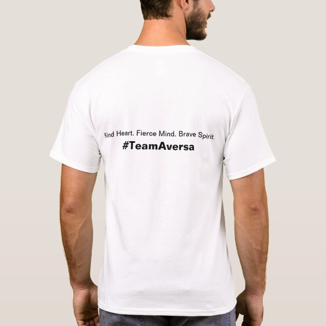 Team Aversa 2021 - Mens T - Shirt (Rückseite)