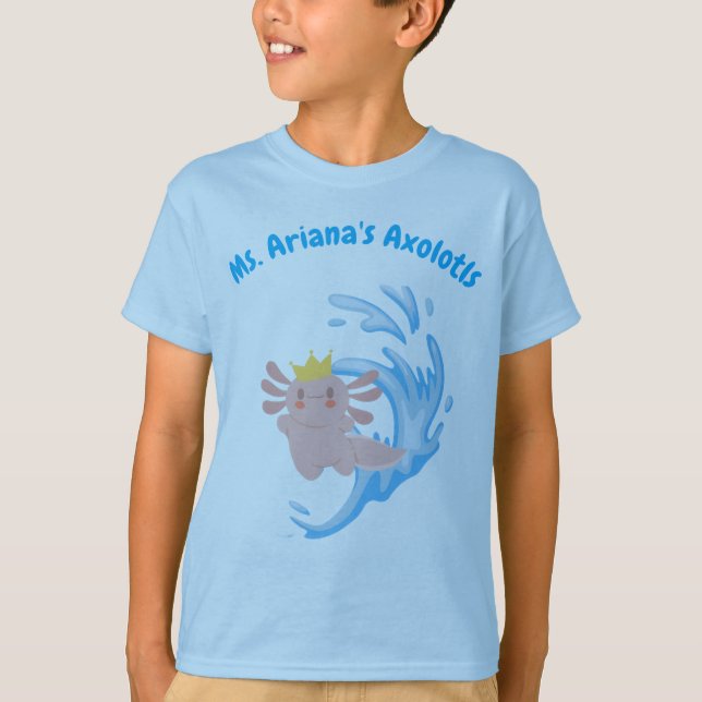 Team Axolotl-Shirt Version 1 T-Shirt (Vorderseite)
