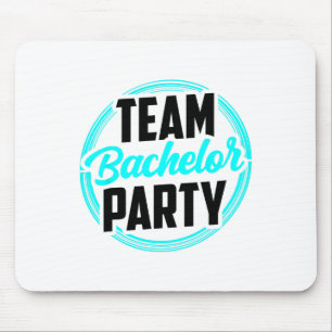 Team Bachelor Party Bridge Groom 2 Mousepad