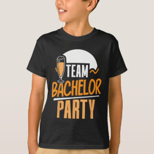 Team Bachelor Party Bridge Groom 4 T-Shirt