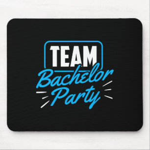 Team Bachelor Party Bridge Raum 1 Mousepad