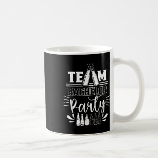 Team Bachelor Party Groom Bridge Kaffeetasse