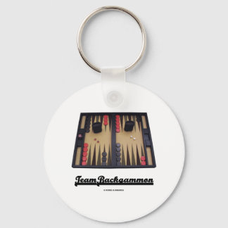 Team Backgammon Schlüsselanhänger