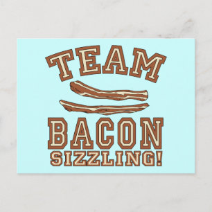 TEAM BACON ist die SIZZLING-Hemden, Tasse, Geschen Postkarte