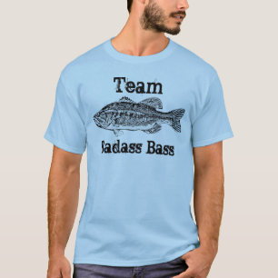 Team Badass Barschangeln T-Shirt