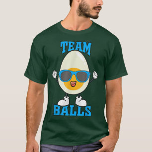 Team Balls Gender-Enthüllung Schwangerschaftsankün T-Shirt