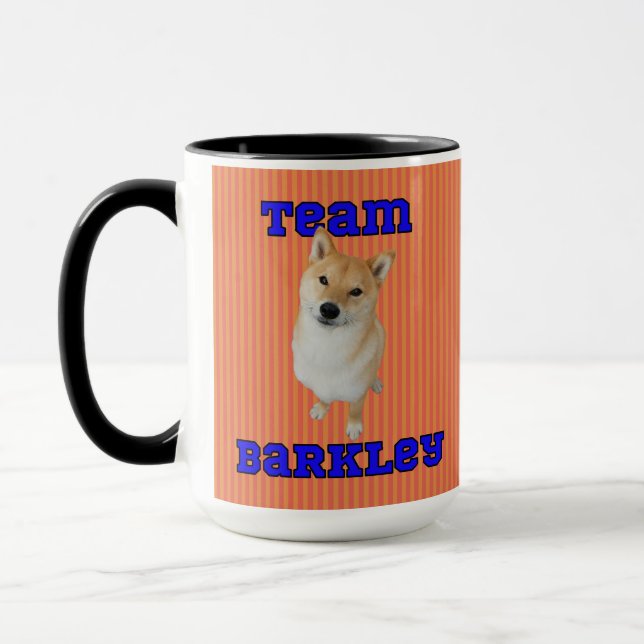 Team Barkley - 15 Unze-Wecker-Tasse Tasse (Links)