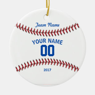Team-Baseball-Sport Keramik Ornament