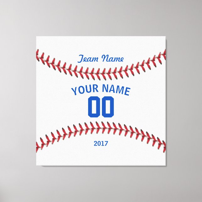 Team Baseball Sport Leinwanddruck (Vorderseite)