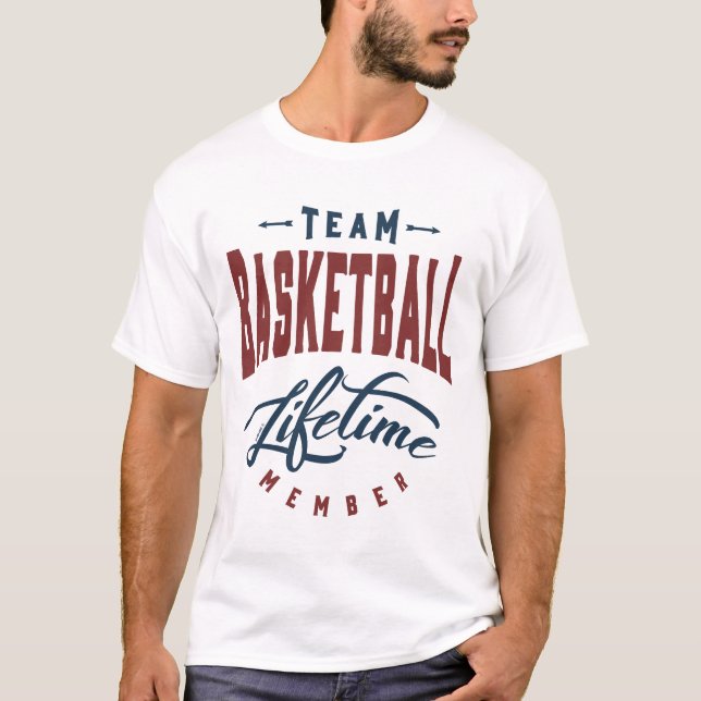 Team Basketball T-Shirt (Vorderseite)