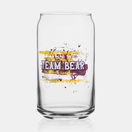 Team Bear Glass Dosenglas