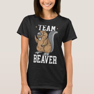 Team Beaver Whisperer Wildlife Animal Rodent T-Shirt