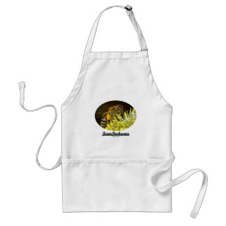 Team Beekeeper (Biene auf gelber Blume) Schürze