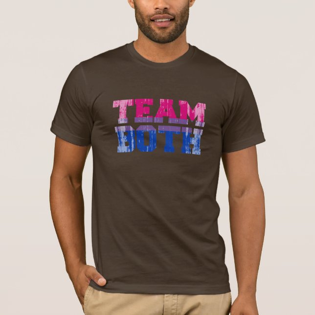 Team Beide distressed.png T-Shirt (Vorderseite)
