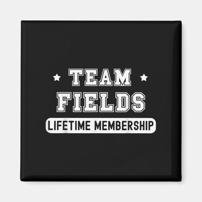 Team bekämpft Lebenszeit-Mitgliedschaft Funny-Fami Magnet (Vorne)
