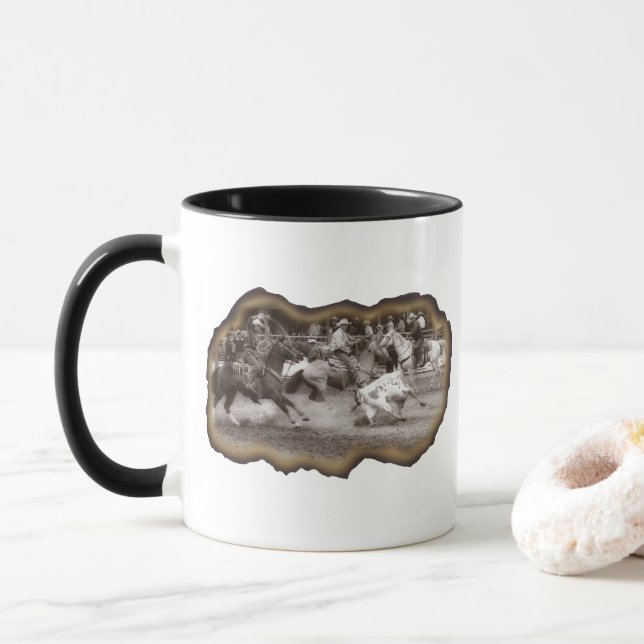 Team-Bemühungs-Kaffee-Tasse Tasse (Mit Donut)