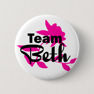 Team Beth Knopf Button