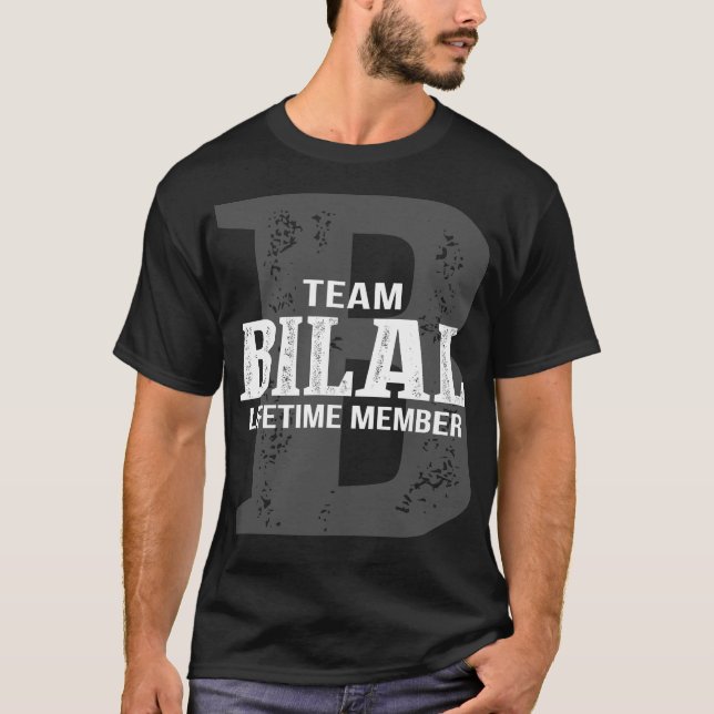 Team BILAL Lifetime-Mitglied T-Shirt (Vorderseite)
