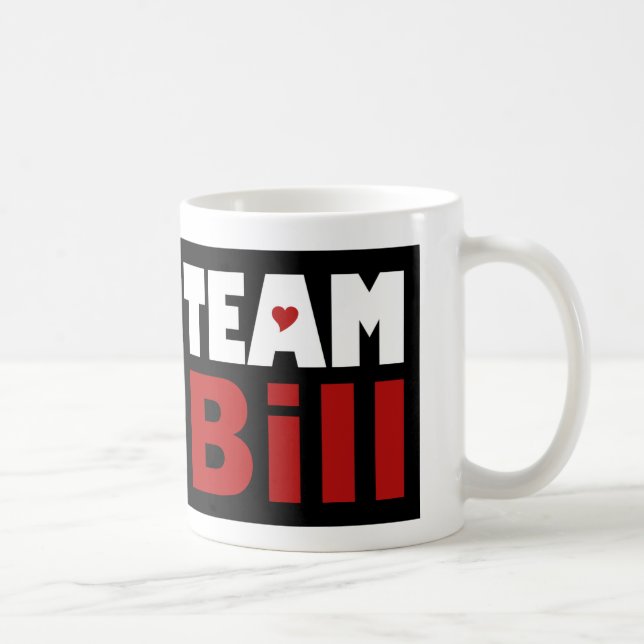Team-Bill-Tassen Kaffeetasse (Rechts)