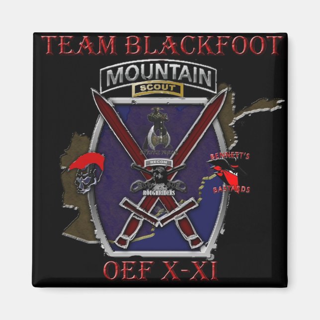 Team Blackfoot Magnet