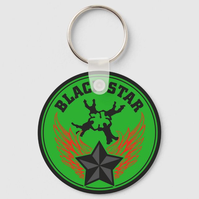 Team Blackstar Skydiving Schlüsselanhänger (Vorderseite)