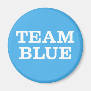 Team Blau Magnet