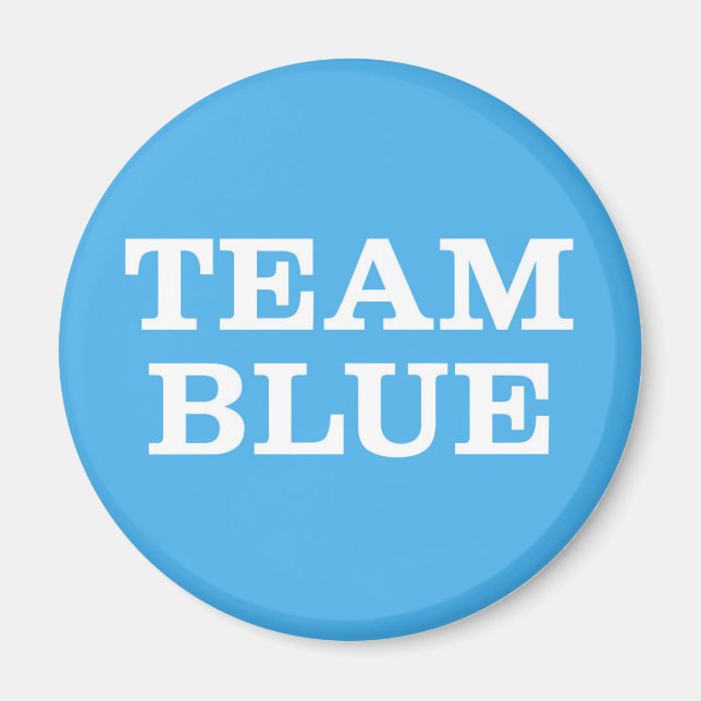 Team Blau Magnet (Vorne)