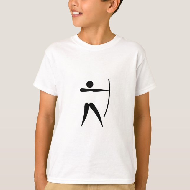 Team Bogenschießen T-Shirt (Vorderseite)