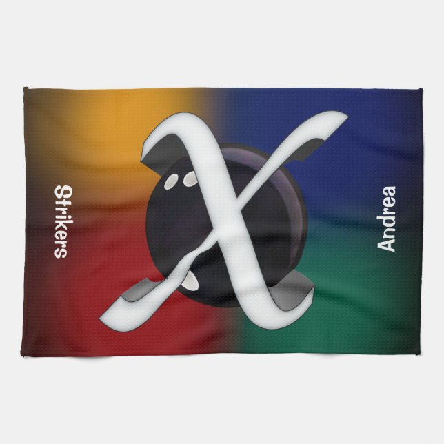 Team Bowling Towels Handtuch (Horizontal)