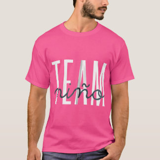 Team Boy Baby Announcement Team Nio Gender Reveal T-Shirt