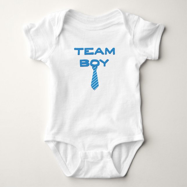 Team Boy Baby Gear Strampler (Vorderseite)