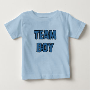 Team Boy Blue Baby Geschlecht Enthüllungsfeier T-S T-shirt