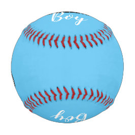 Team Boy Gender Reveal Baseball