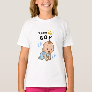 Team Boy Süßer Baby-Teddybär Geschenk zur Babypa T-Shirt