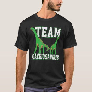 Team Brachiousaurus Dinosaur Future Paleontologe T-Shirt