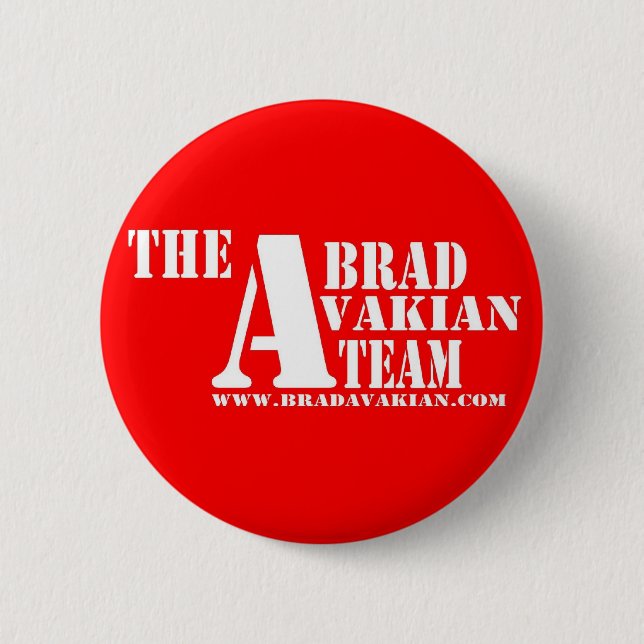Team Brad Avakian Button (Vorderseite)