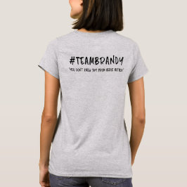 Team Brandy tee - Apple Butter