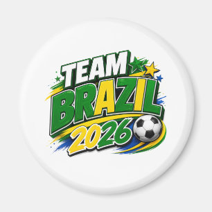 TEAM BRASILIEN 2026 Fan Brasilianer Ma Magnet